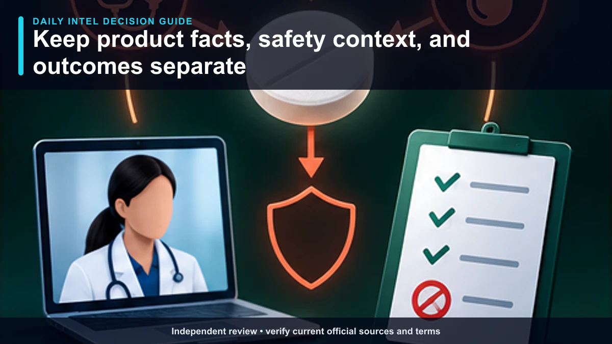 Safety boundary separating verified Oral Minoxidil Tablets facts, professional context, and unresolved outcome claims.