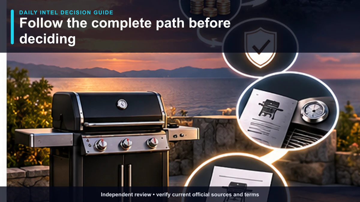 Step-by-step Top-Rated Gas, Charcoal, Pellet & Electric Grills path from selection and professional review through fulfillment and recurring terms.